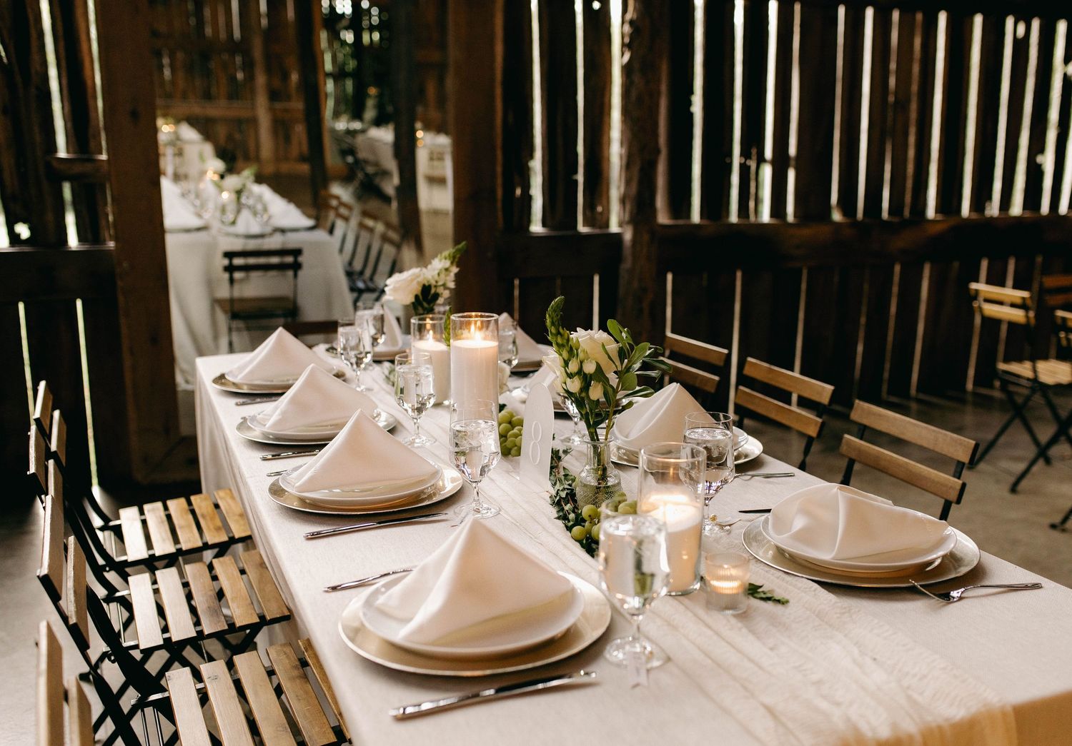 A detail photo of a wedding reception in Nashville, TN