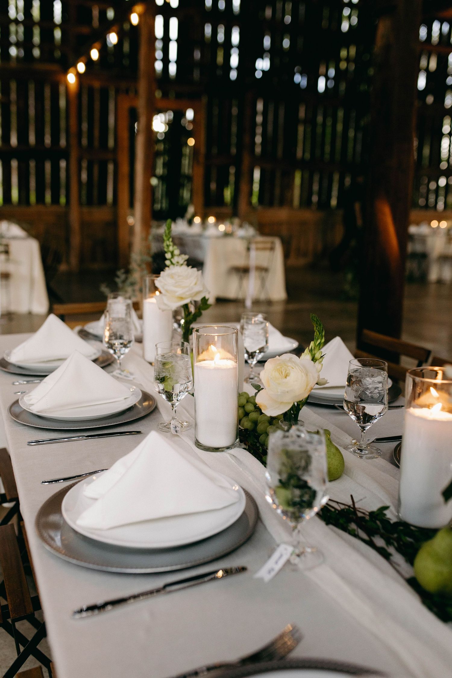 A detail photo of a wedding reception in Nashville, TN