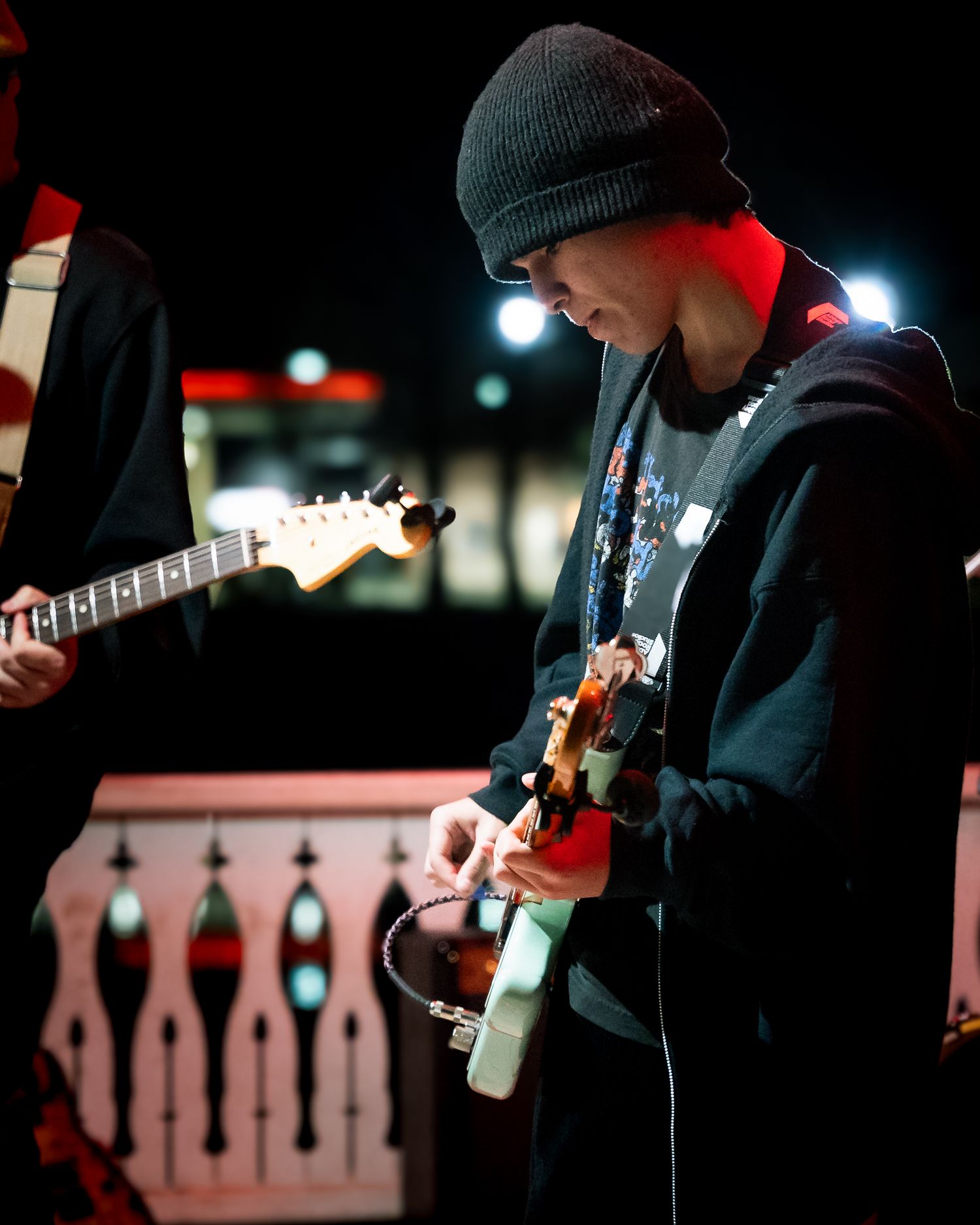Guitarist at the Gazebo in Marysville, Ca