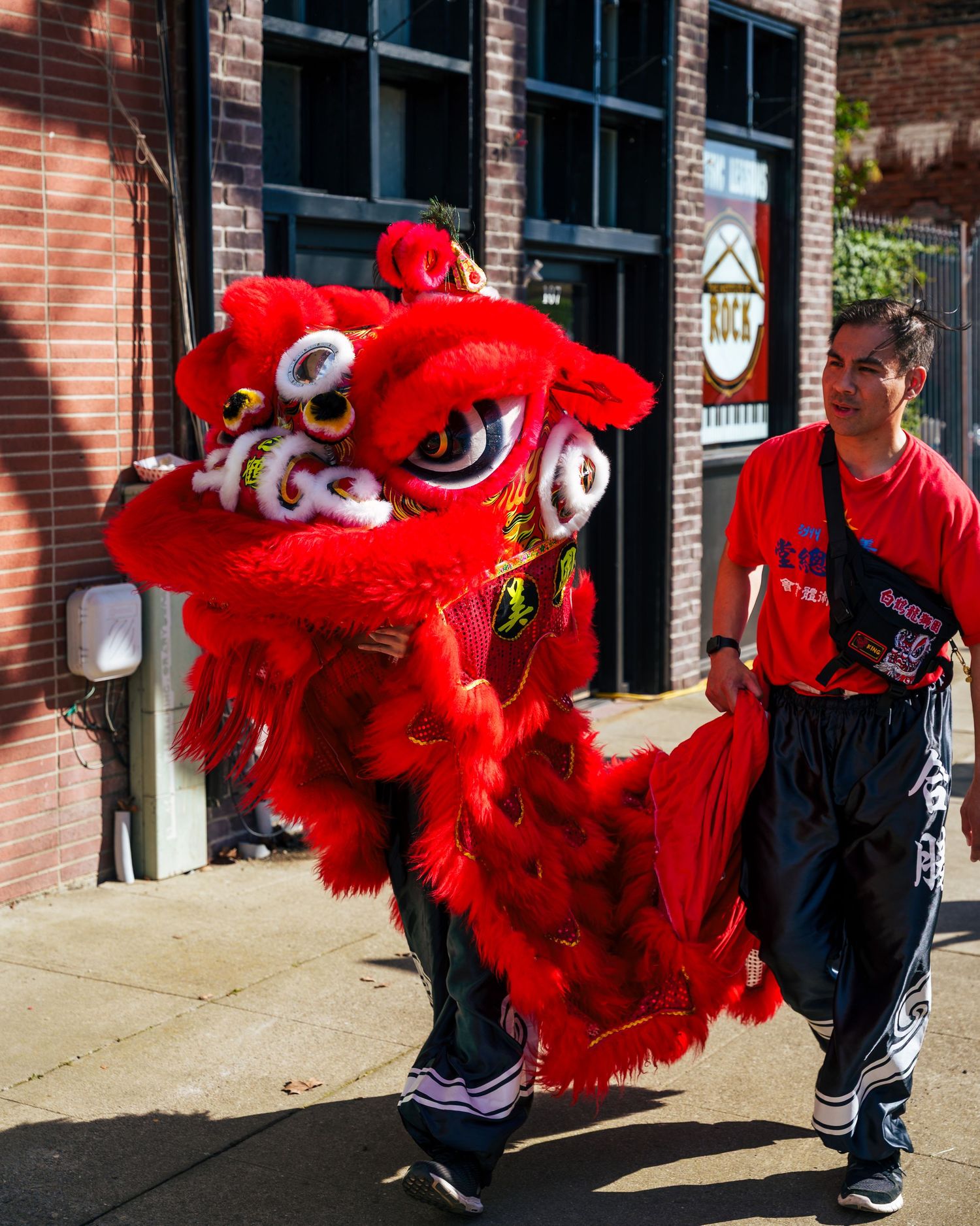 Dragon at Bok Kai Temple Parade