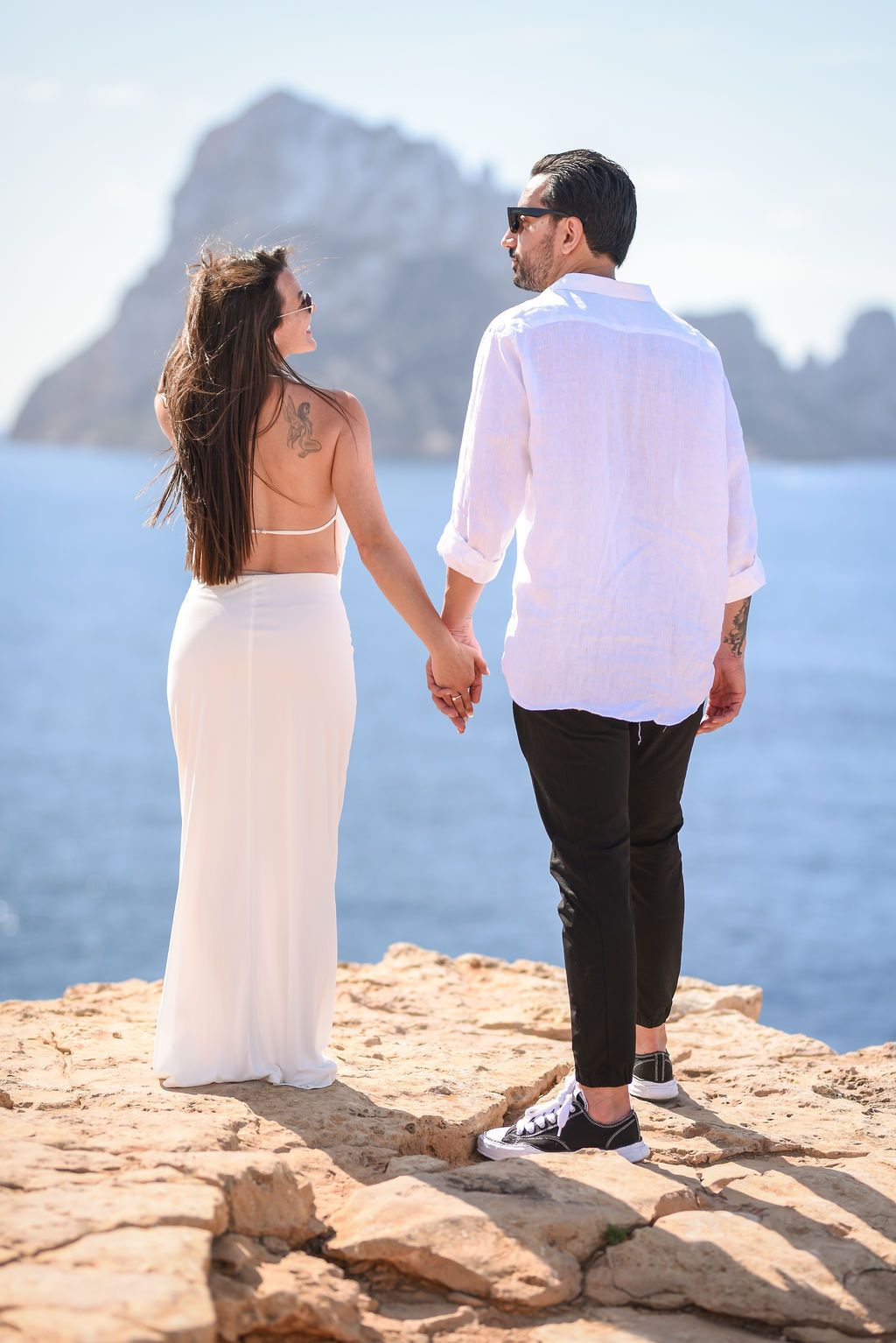 Ibiza Proposal Photographer, Es Vedra Engagement