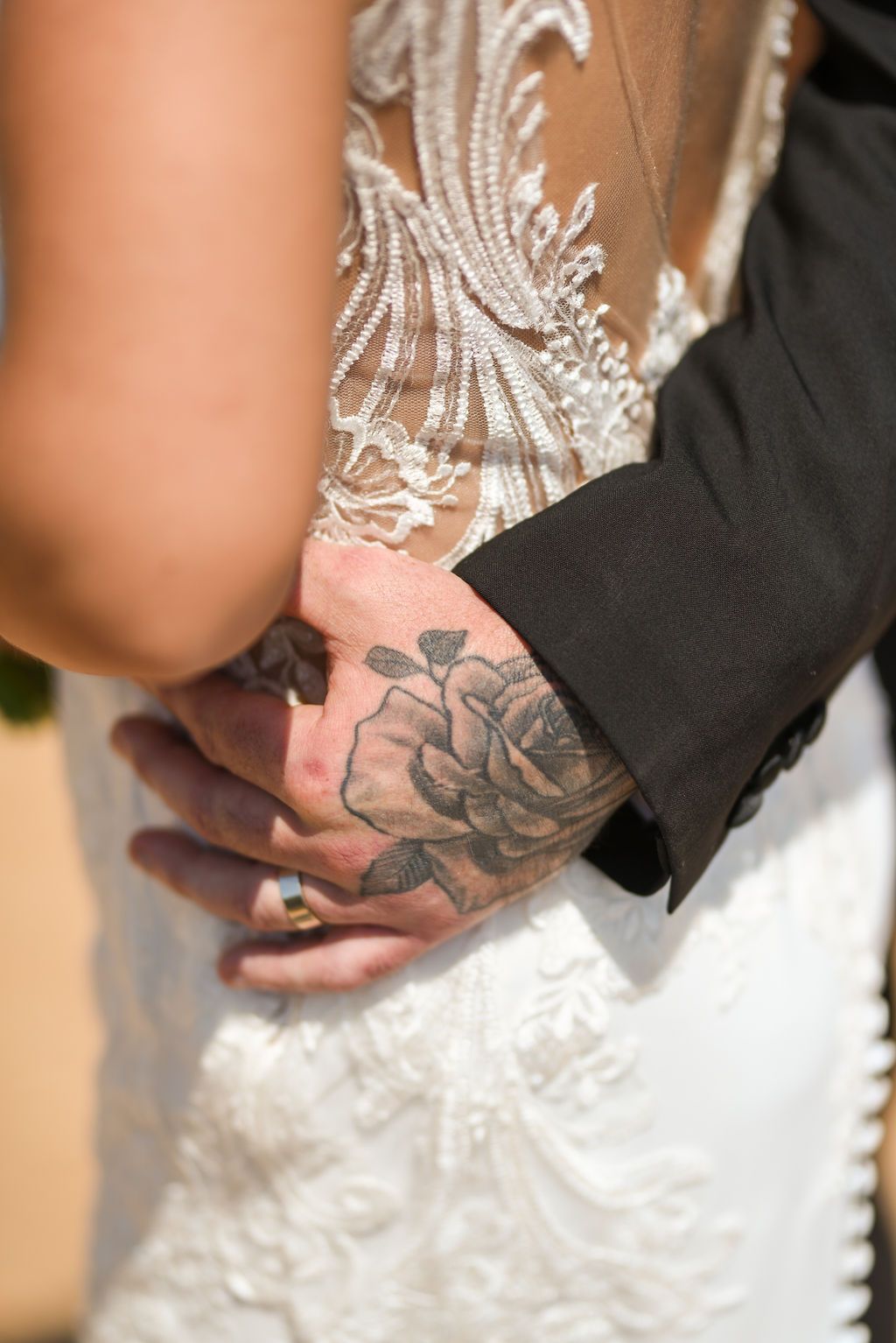 Editorial elopement details at Es Vedra in Ibiza.