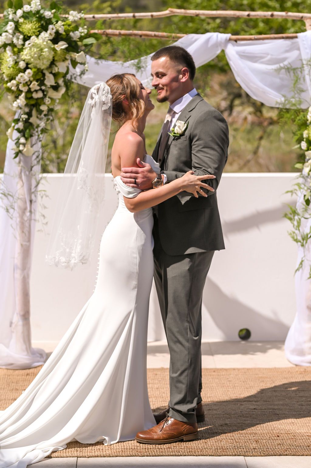 Wedding ceremony at The Olive Ibiza