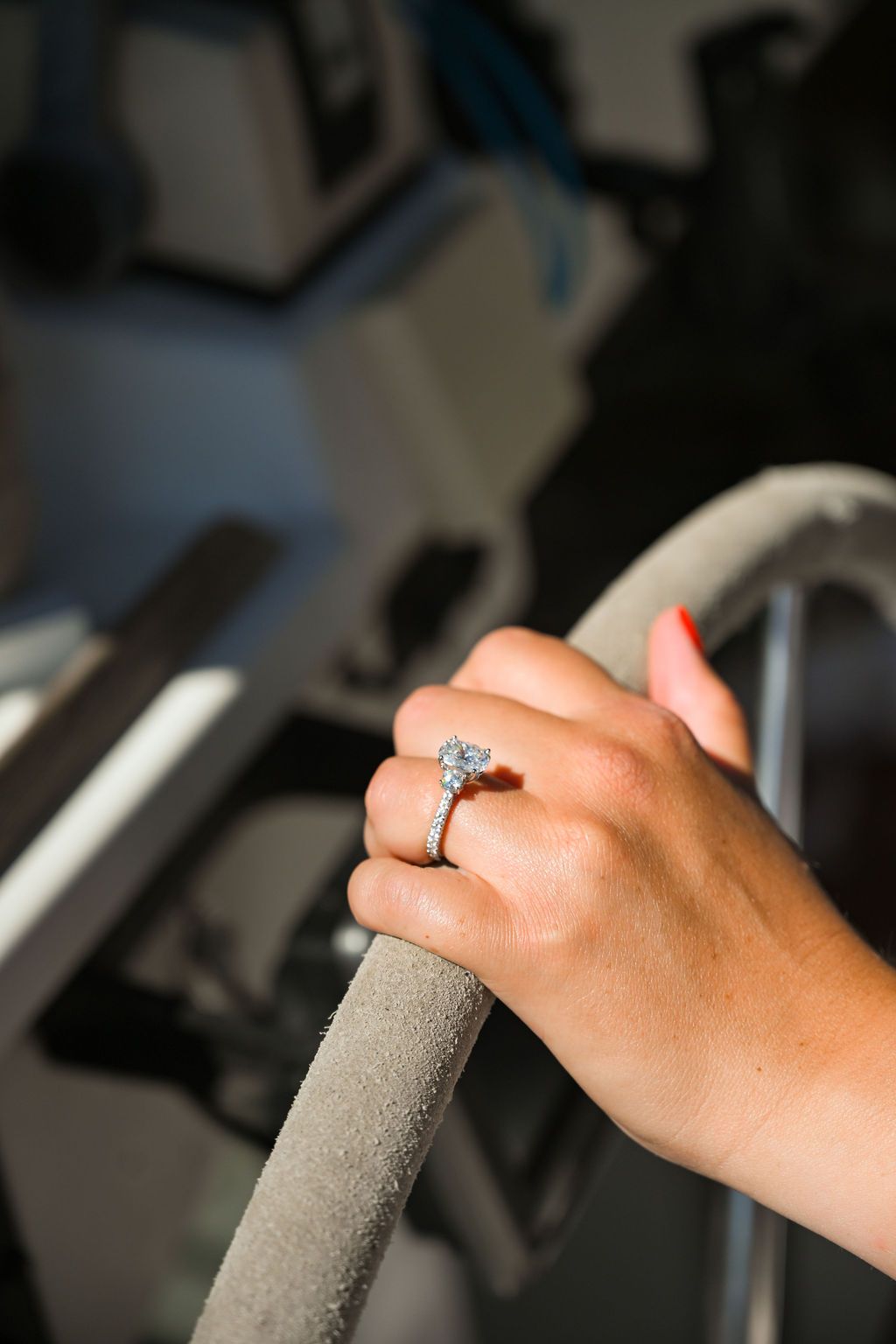 Ibiza proposal photographer, ring detail.