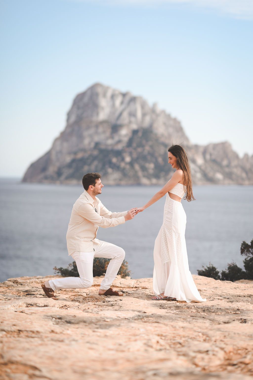 Surprise proposal in Ibiza by Andrei Oprescu Photography.