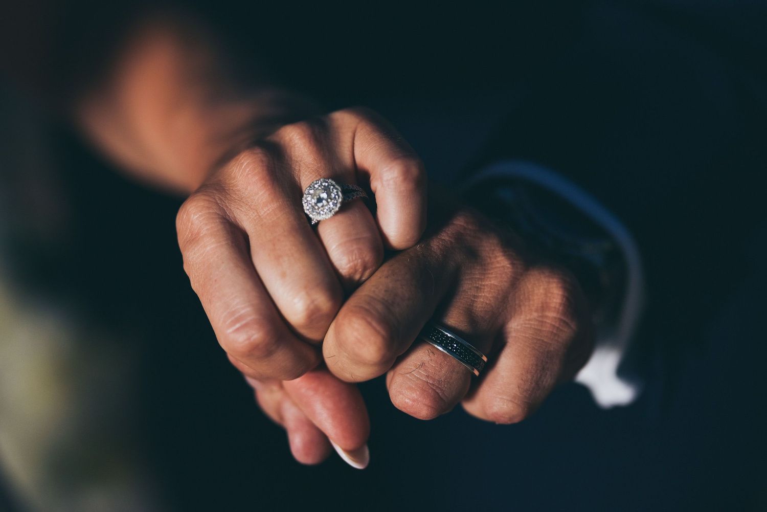 Bride and Groom wedding ring detail  by Ibiza wedding photographer Andrei Oprescu