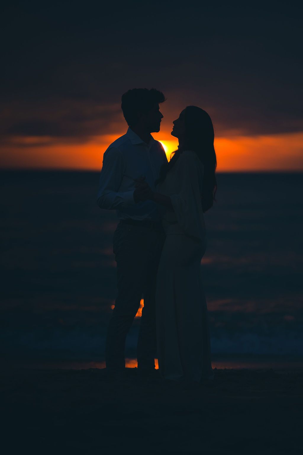 Ibiza photographer Sunset engagement photos