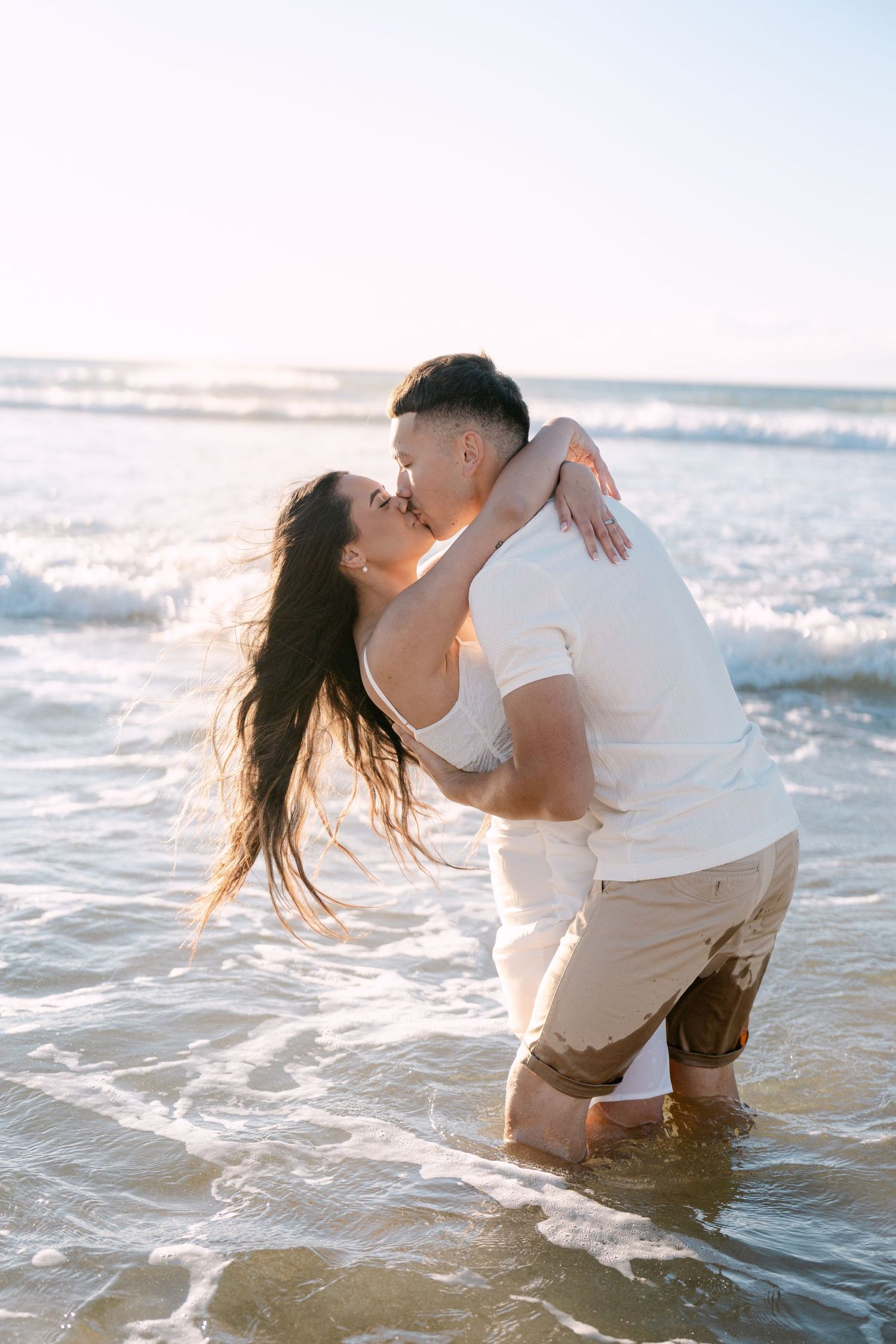 pre-wedding photos at greenhills beach cronulla, sydney