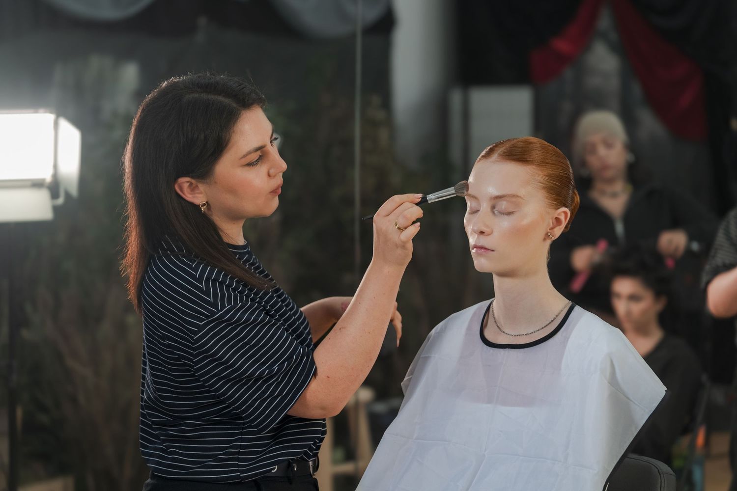 makeup artist BTS