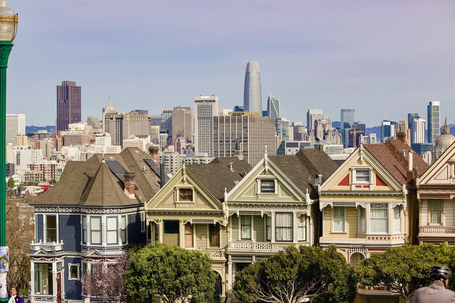 Painted Lady homes in San Francisco.
