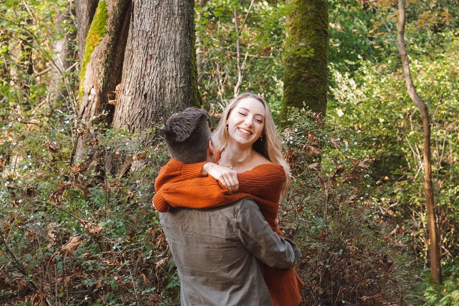 Intimate portrait of a couple sharing a quiet moment, highlighting the tenderness and connection between them.
