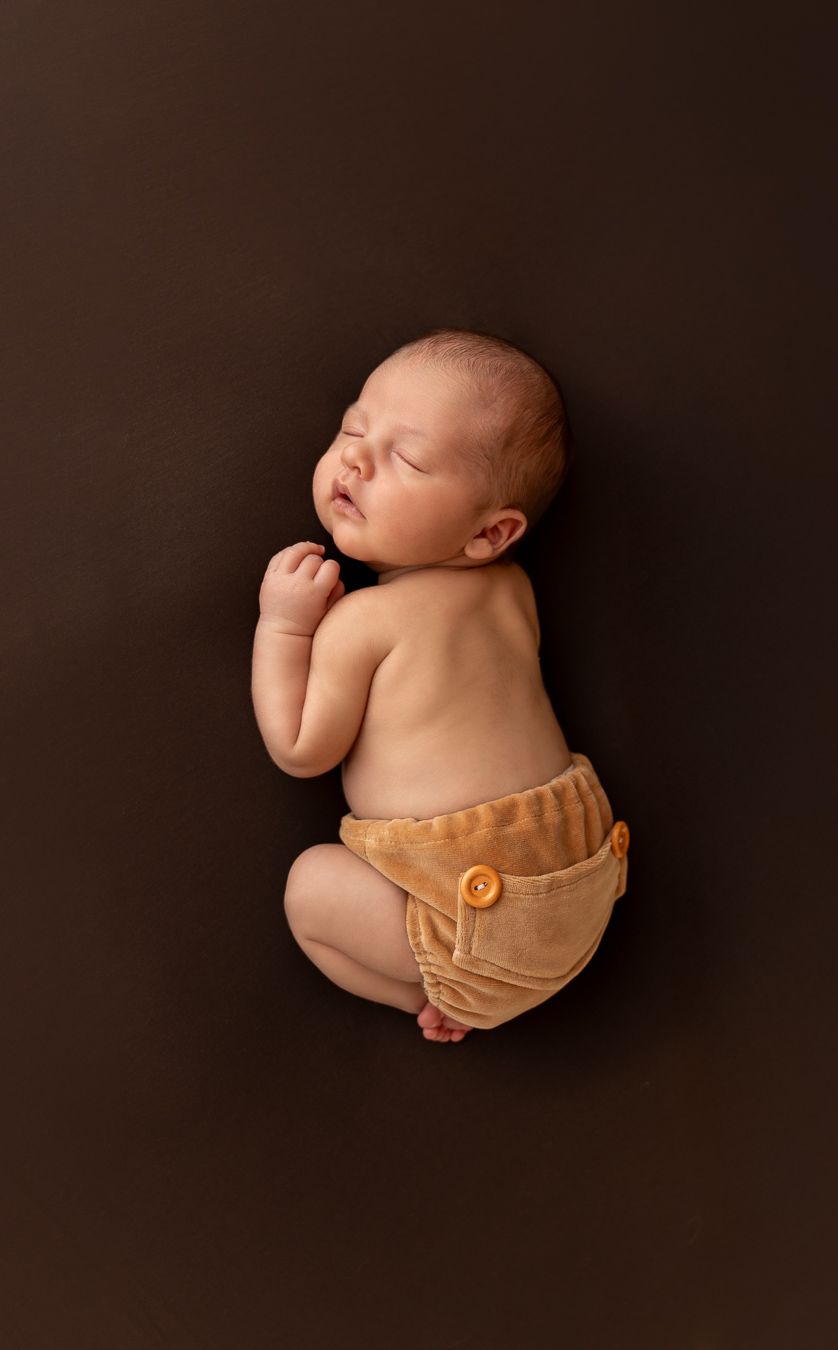 séance naissance Champagnole bébé endormi
