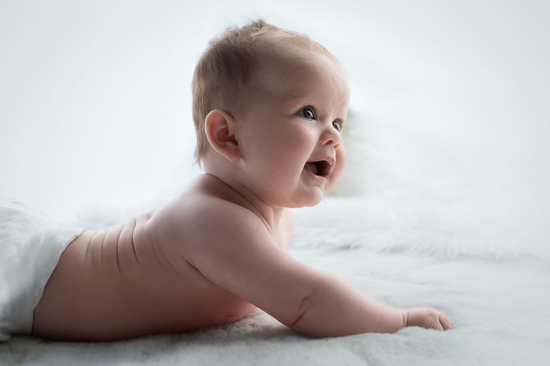 Séance photo éveil bébé studio Champagnole Jura