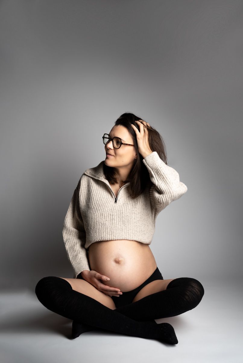 photographe grossesse Champagnole Jura photo mode femme enceinte