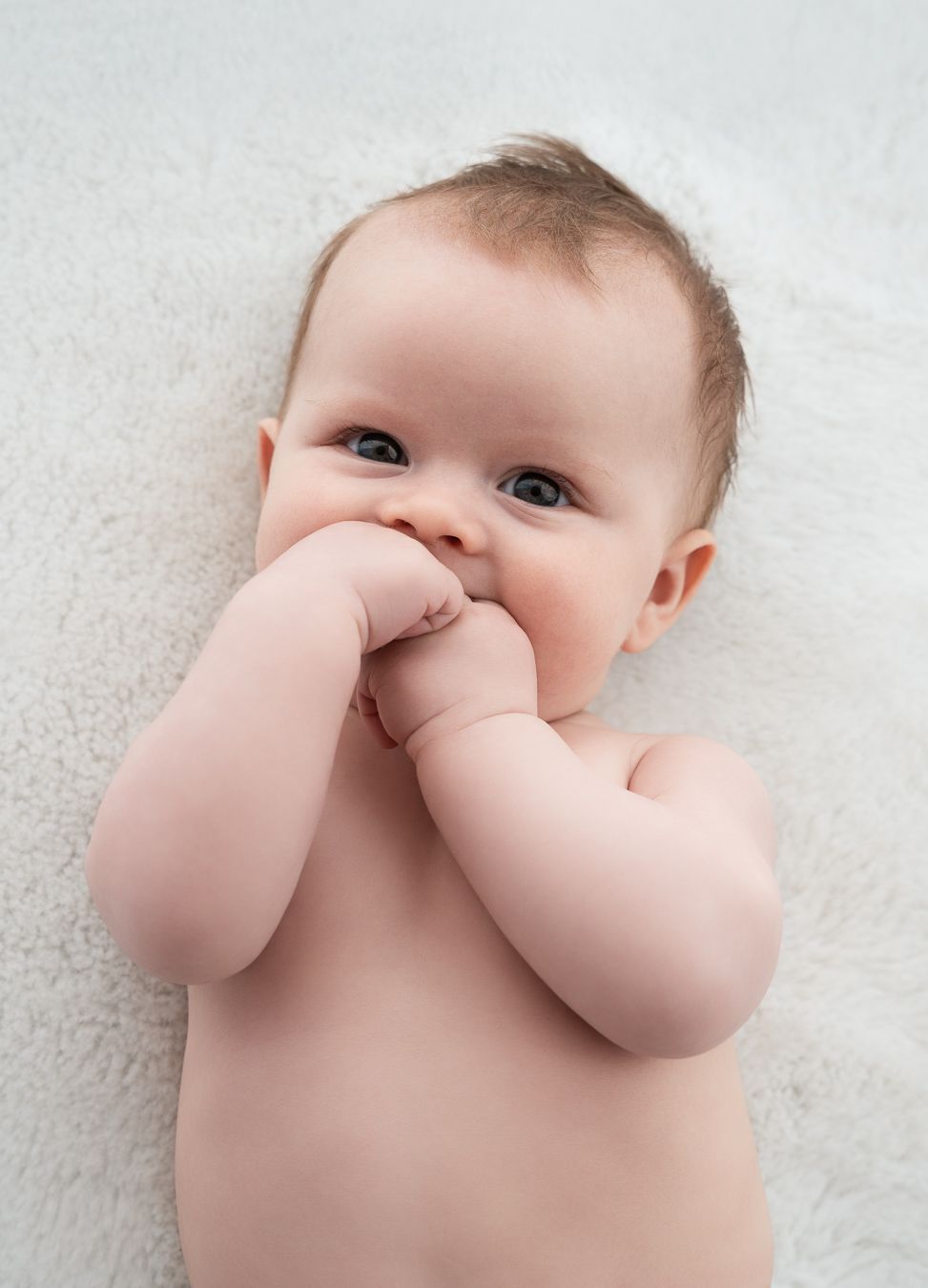 Séance photo éveil bébé studio Champagnole Jura Doubs