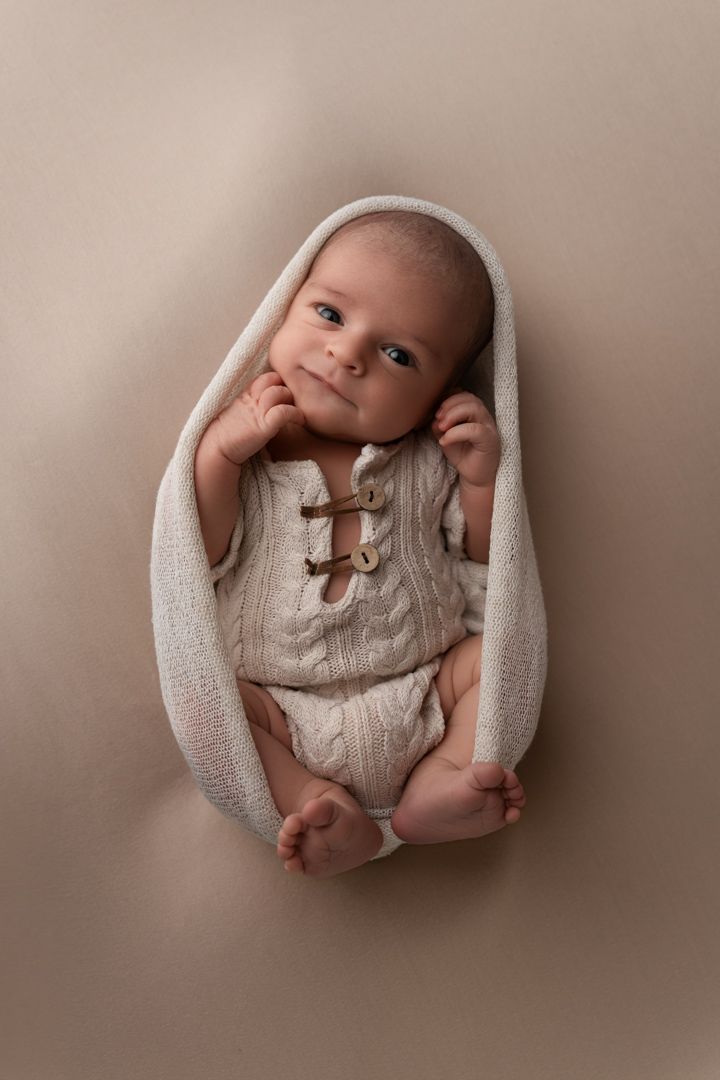 photographe naissance Jura portrait bébé élégant