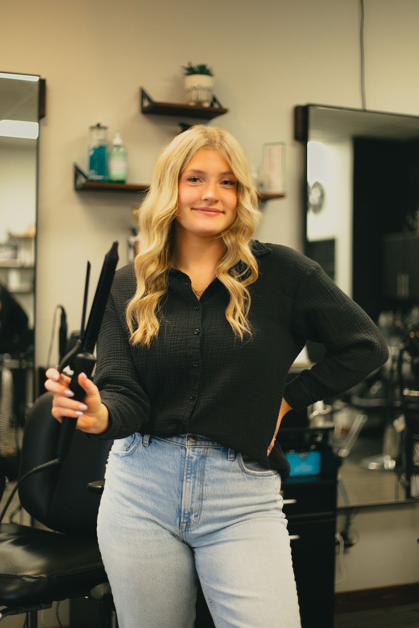 Hair stylist Branding Photography, Great Falls, Montana