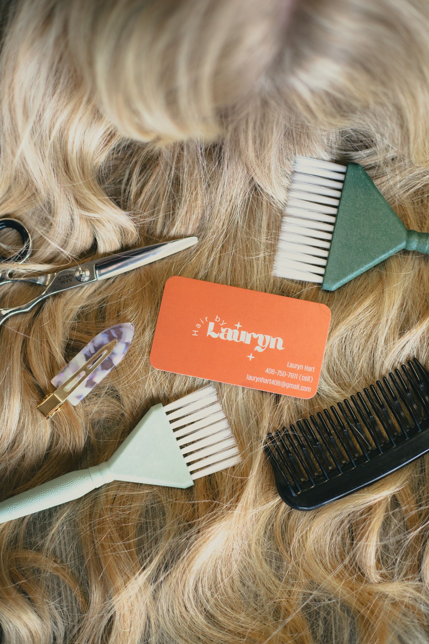 Hair stylist Branding Photography, Great Falls, Montana
