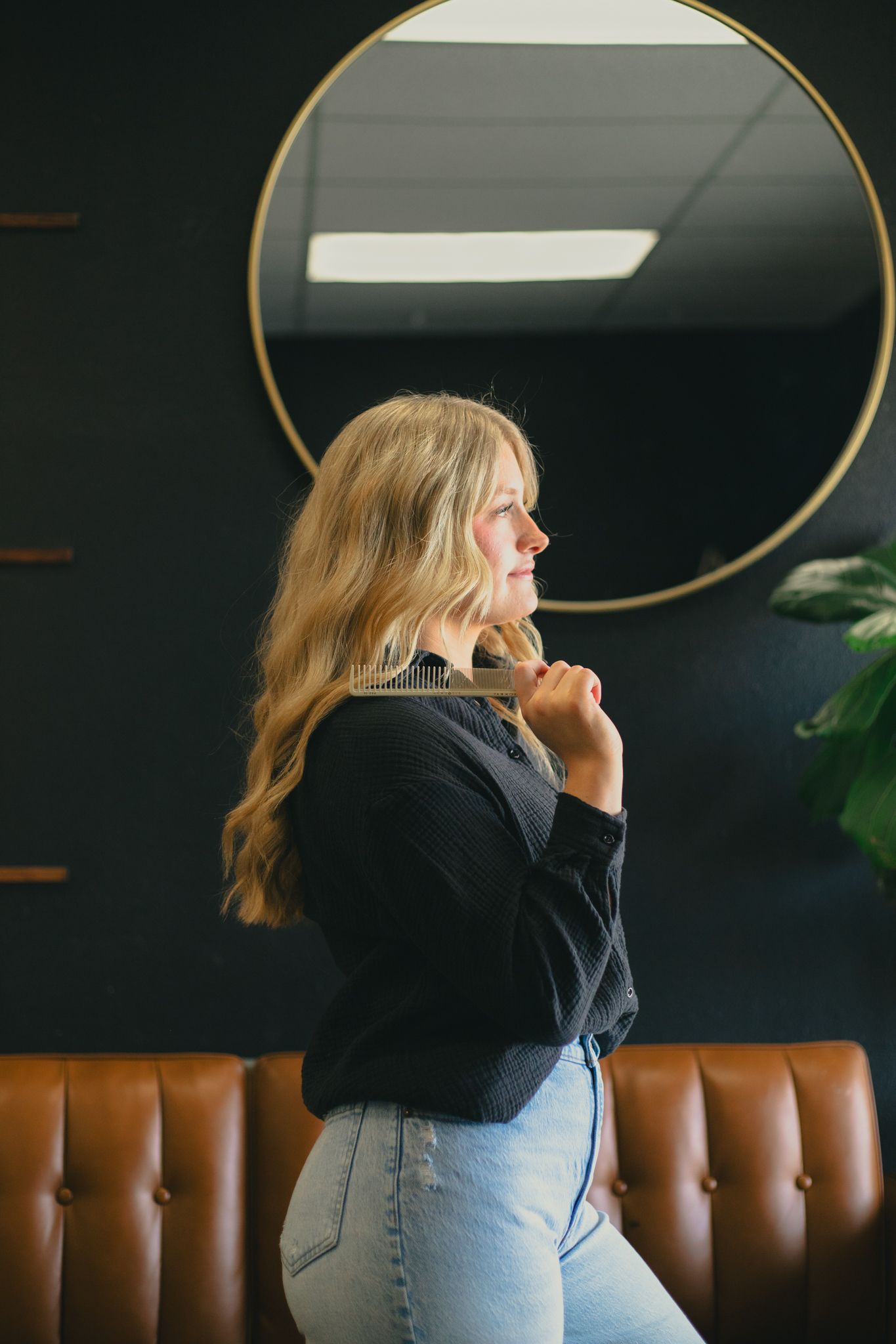 Hair Stylist Branding Photography, Great Falls, Montana