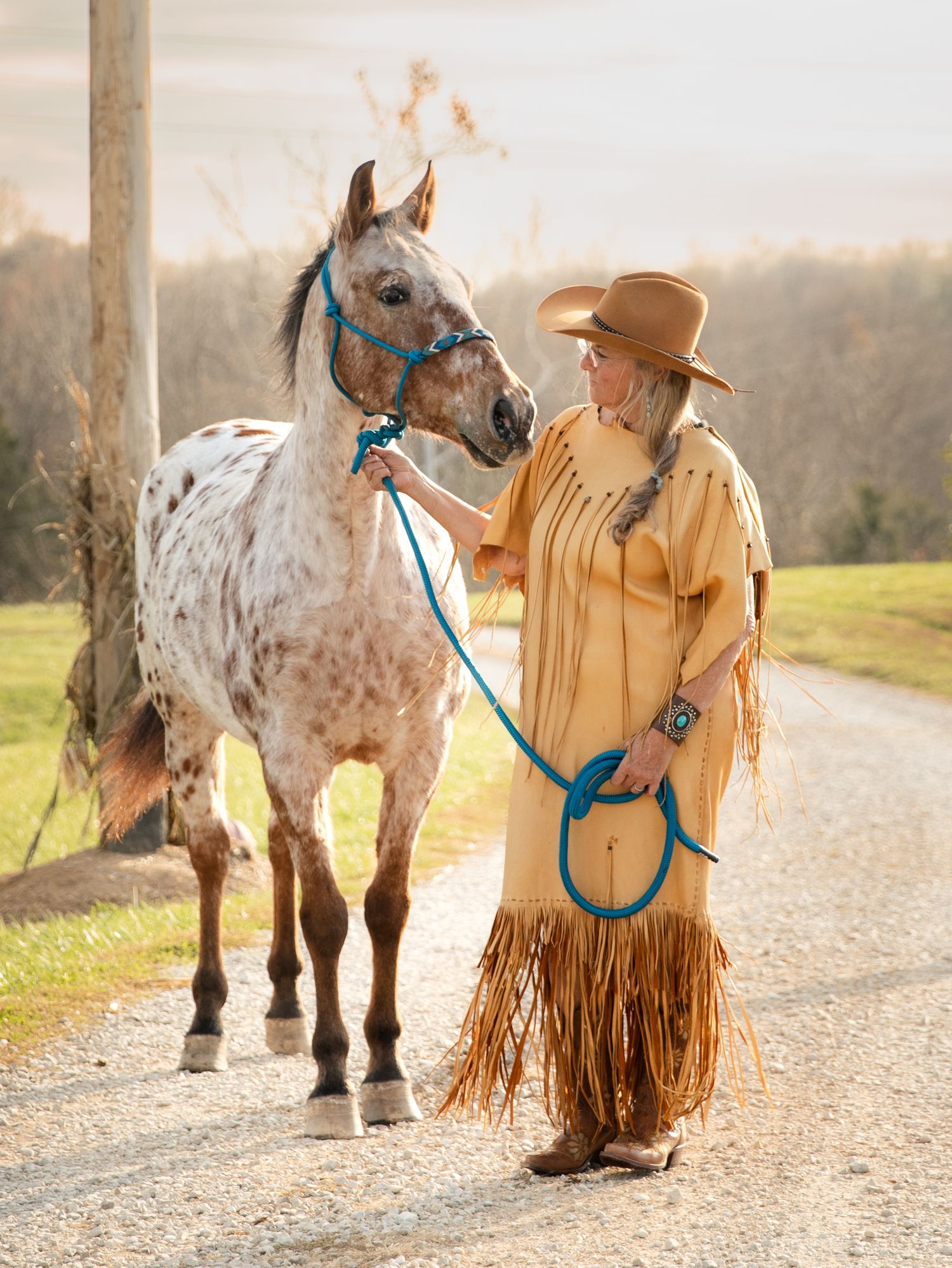 woman and horse