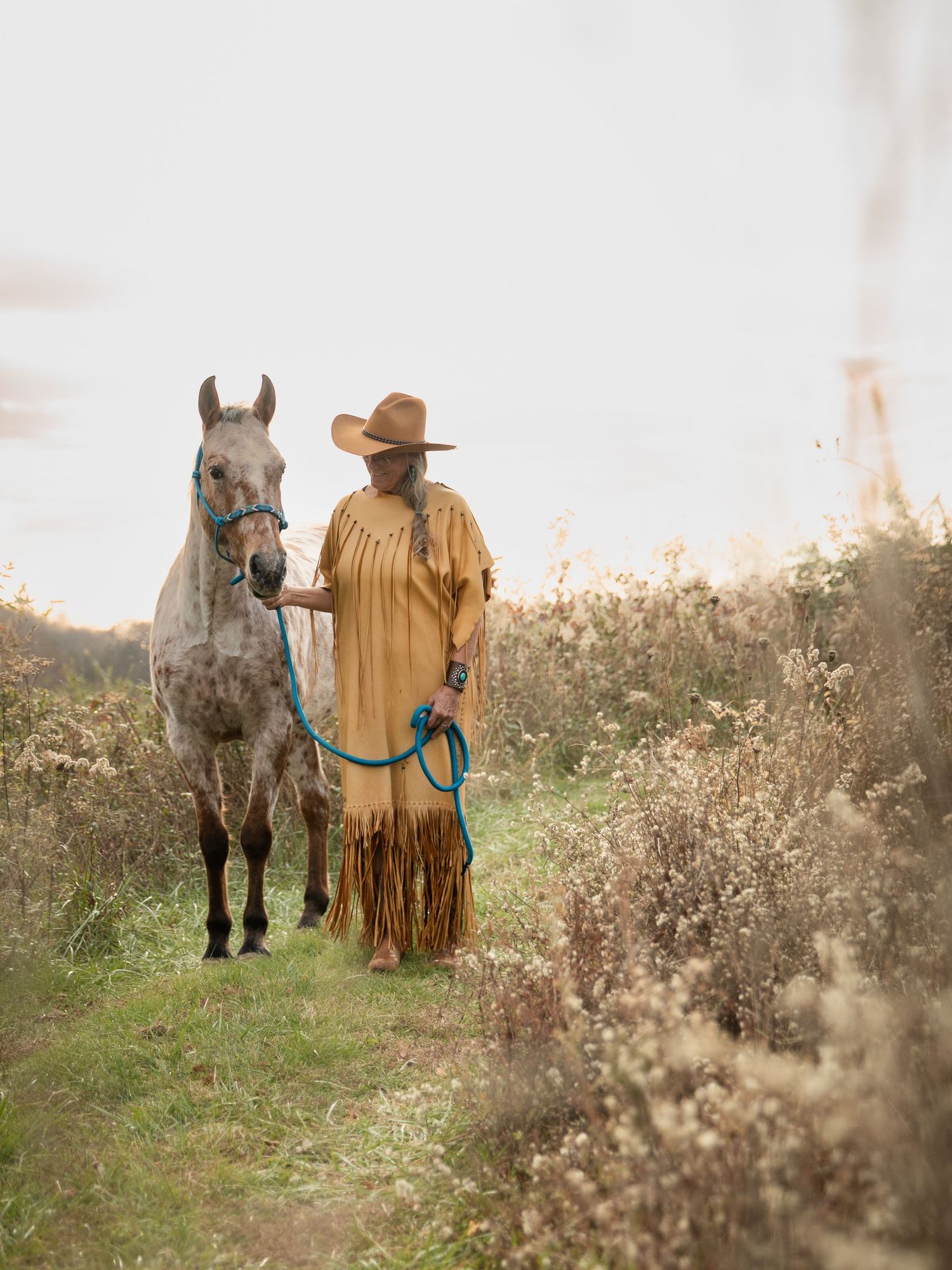 woman and horse