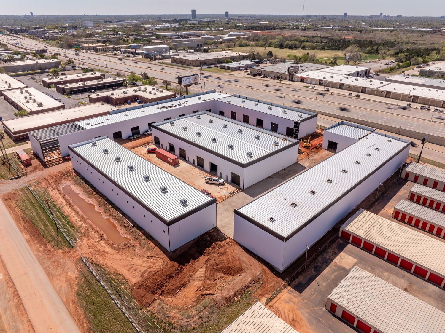 Commercial Development drone Photography done by Jordan and Kaesha Photography for Cactus Construction