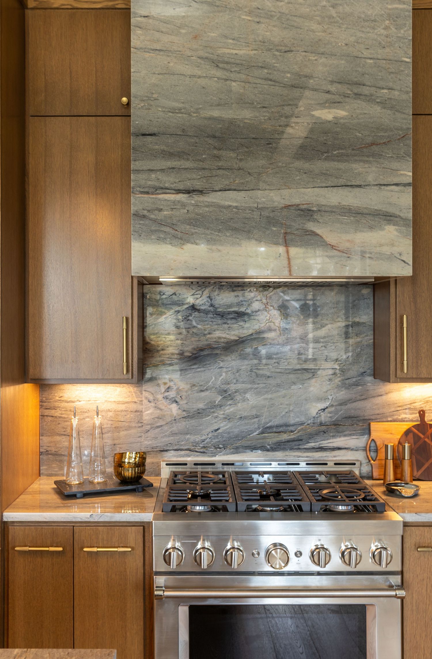 Real Estate Photography of a kitchen designed by Miranda Nance Designs in Oklahoma City.