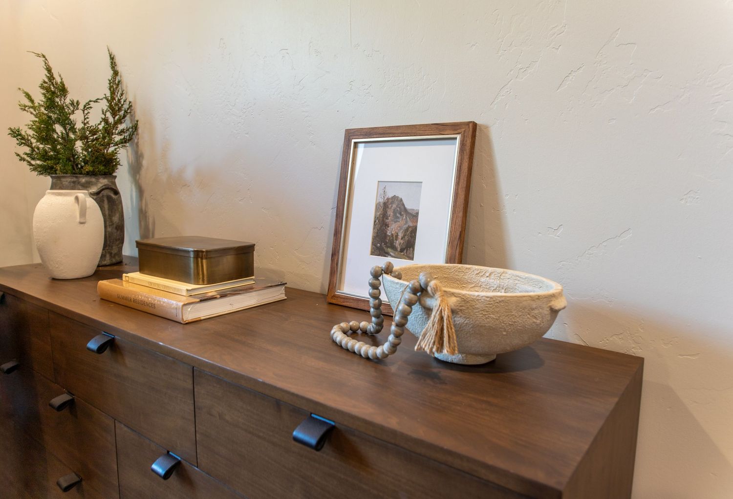 Interior Design Photography of a bedroom done by Miranda Nance Designs in Oklahoma City.