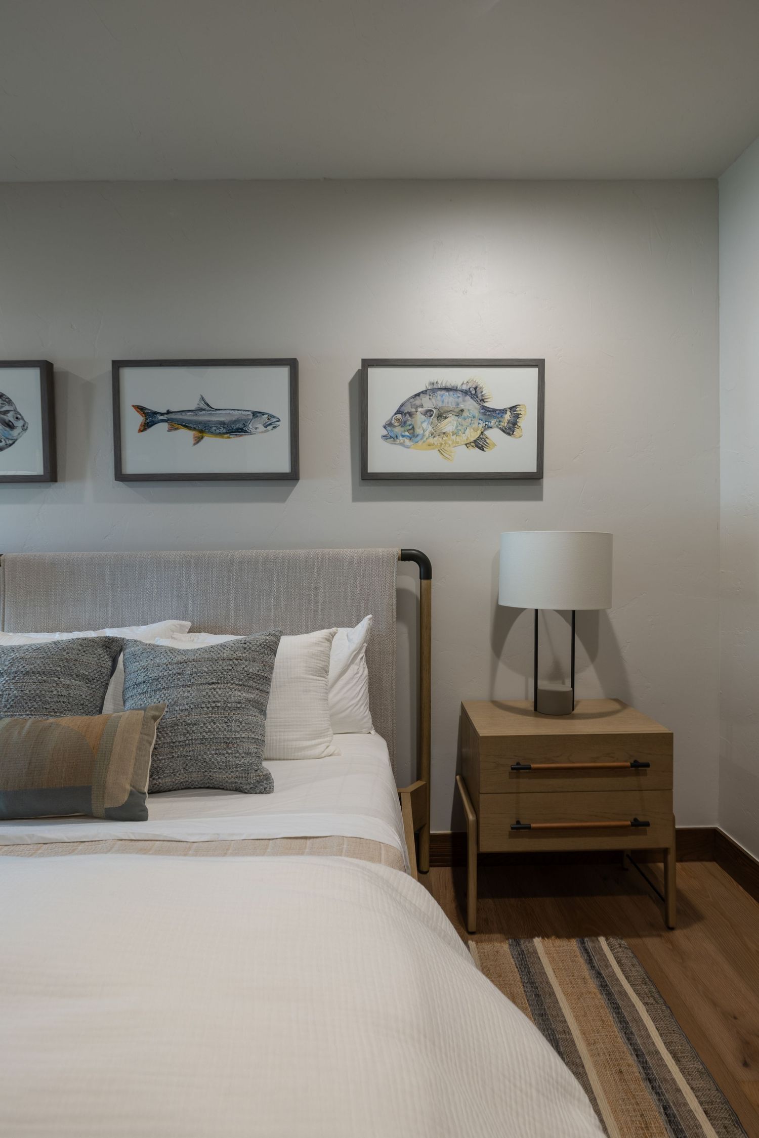 Interior Design Photography of a bedroom done by Miranda Nance Designs in Oklahoma City.