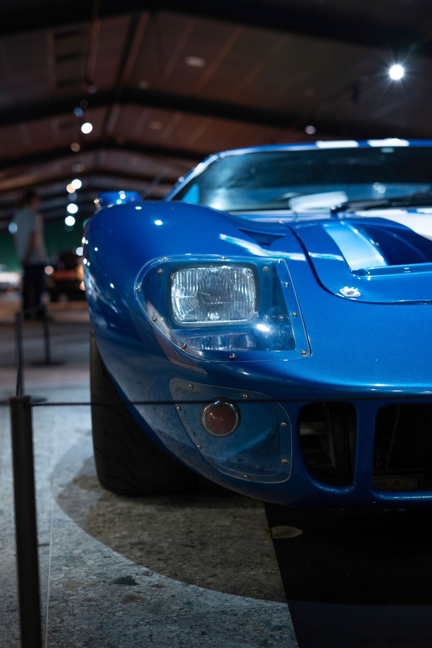 Brisbane Motor Museum under lights
