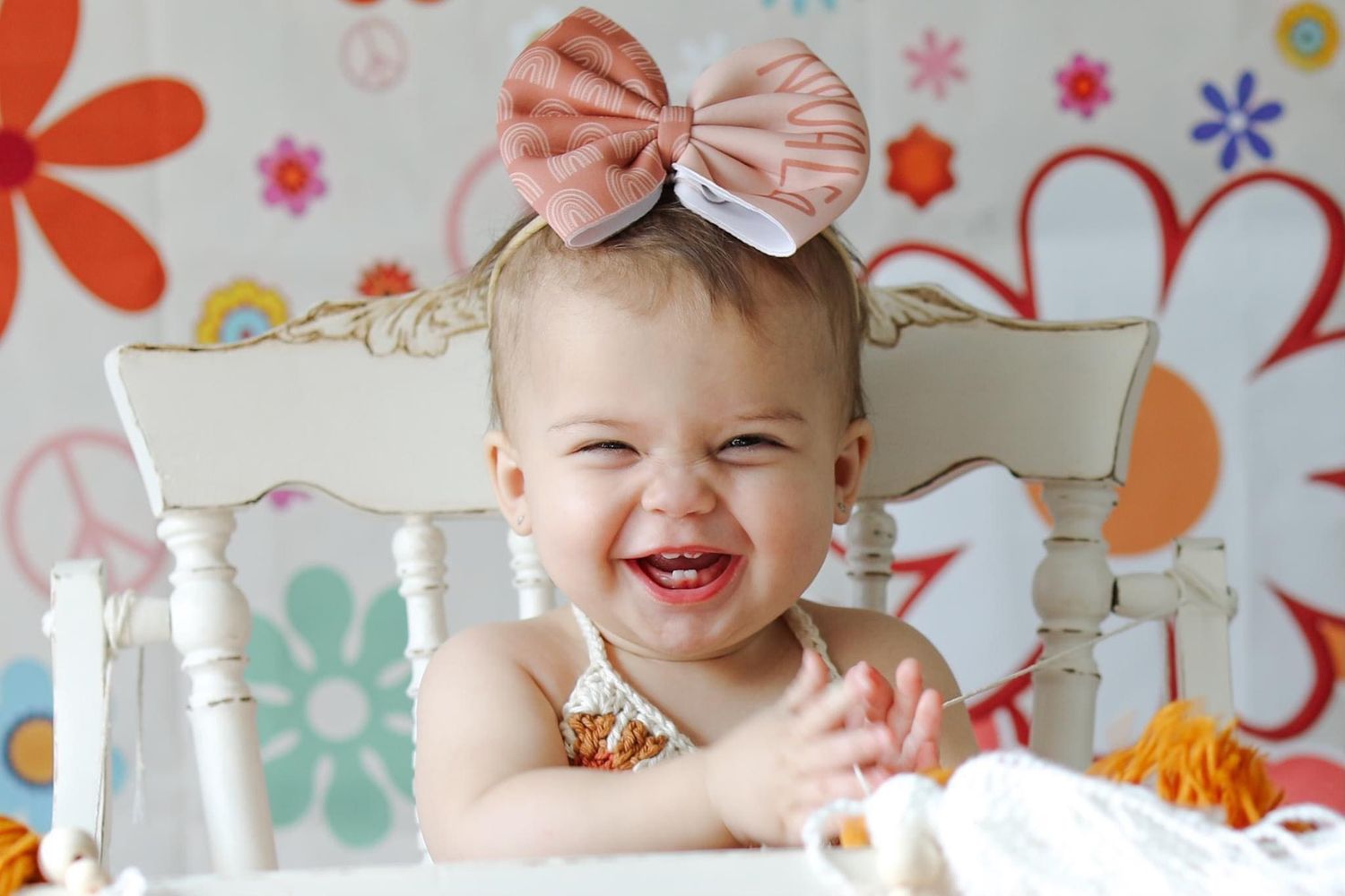 Every giggle, every grin.