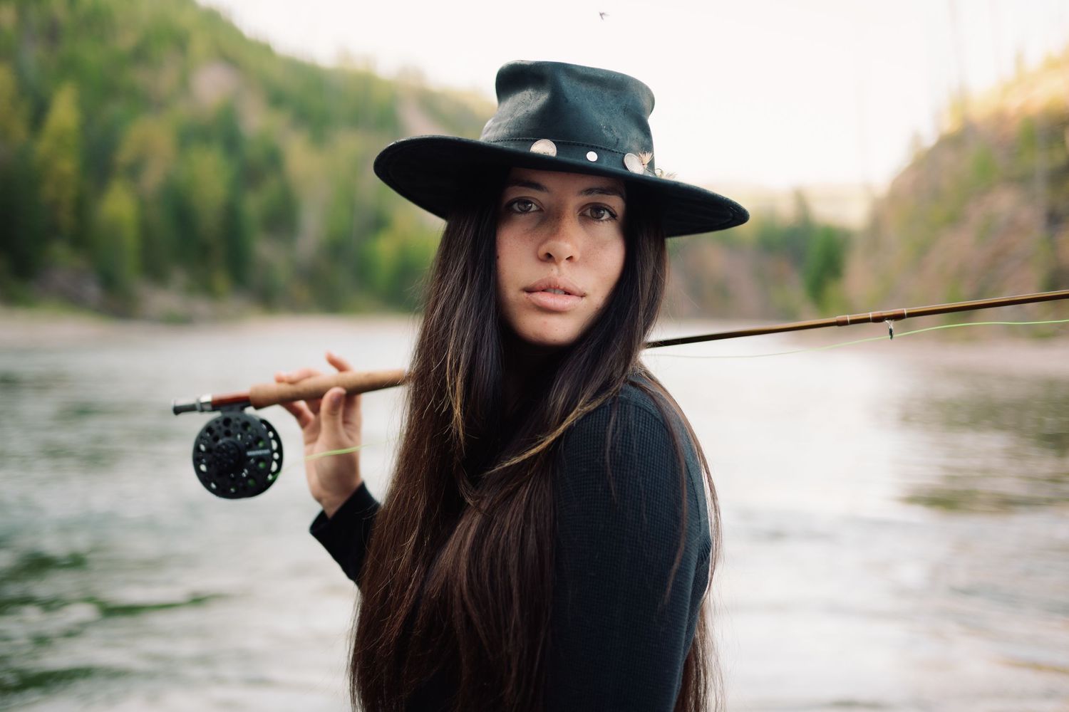 Adventure-inspired portrait session in Glacier
