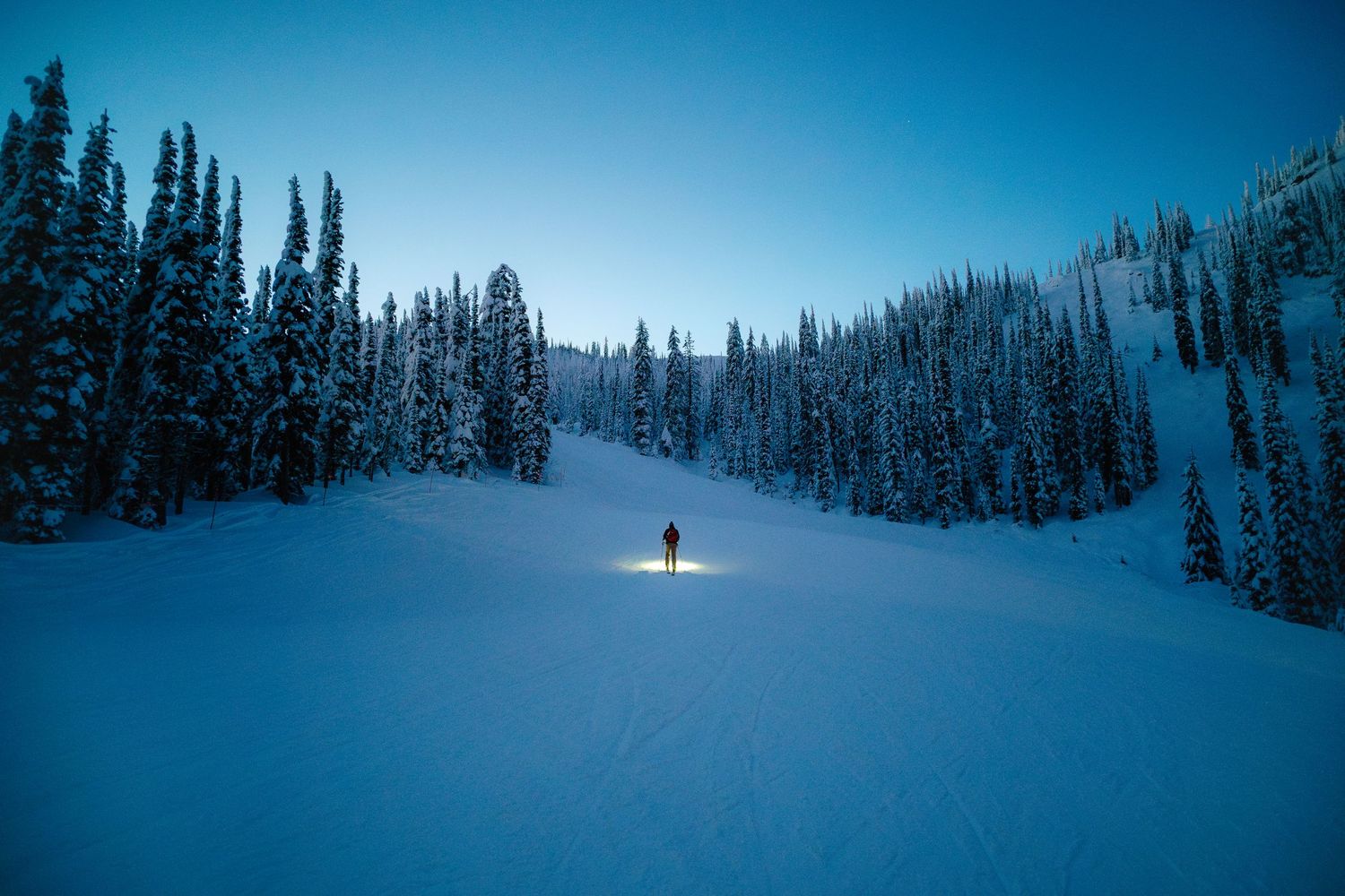 Ski photography in Whitefish Montana