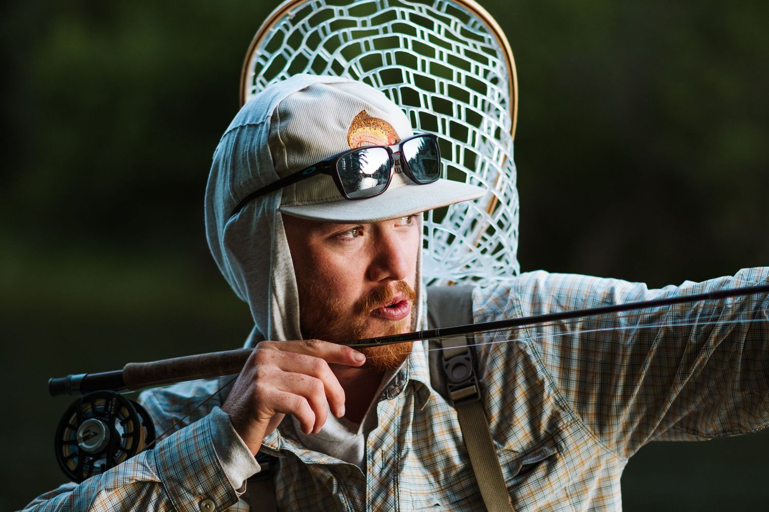 Outdoor personal branding photography in Whitefish