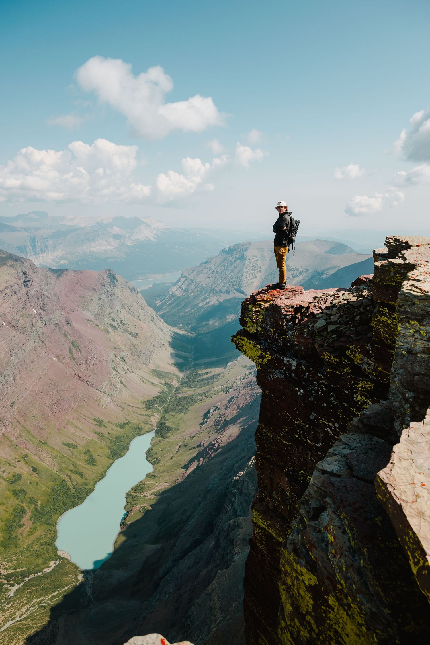 Outdoor portrait session in Glacier National Park Montana