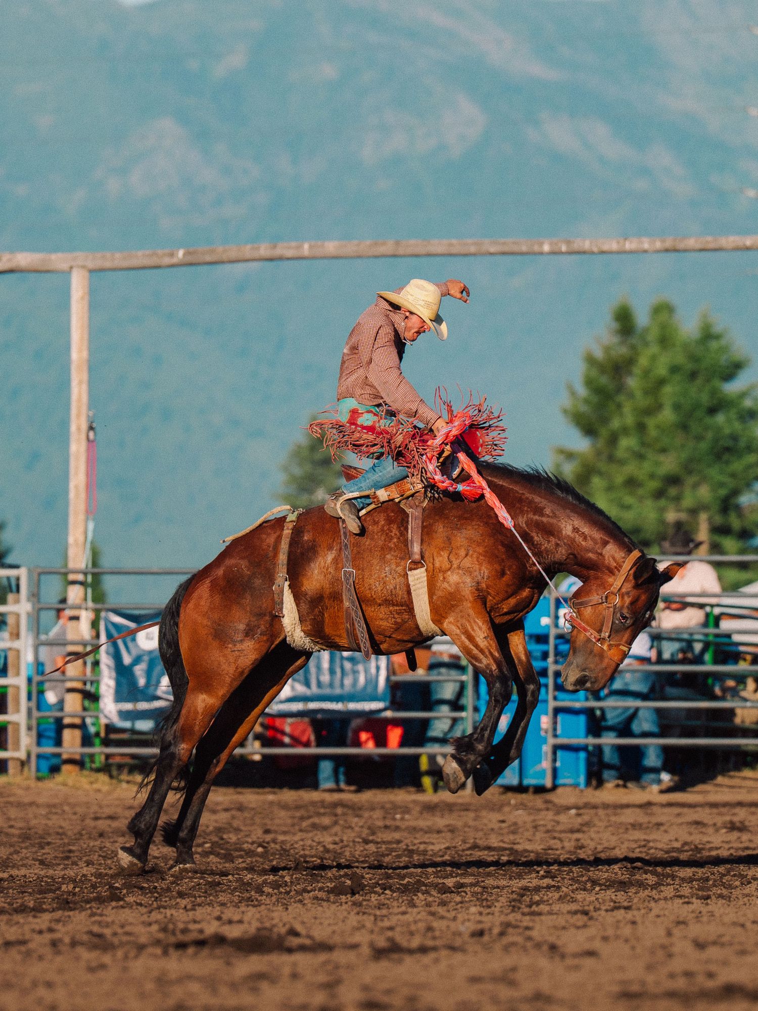 Rodeo editorial-style photography in Whitefish Montana