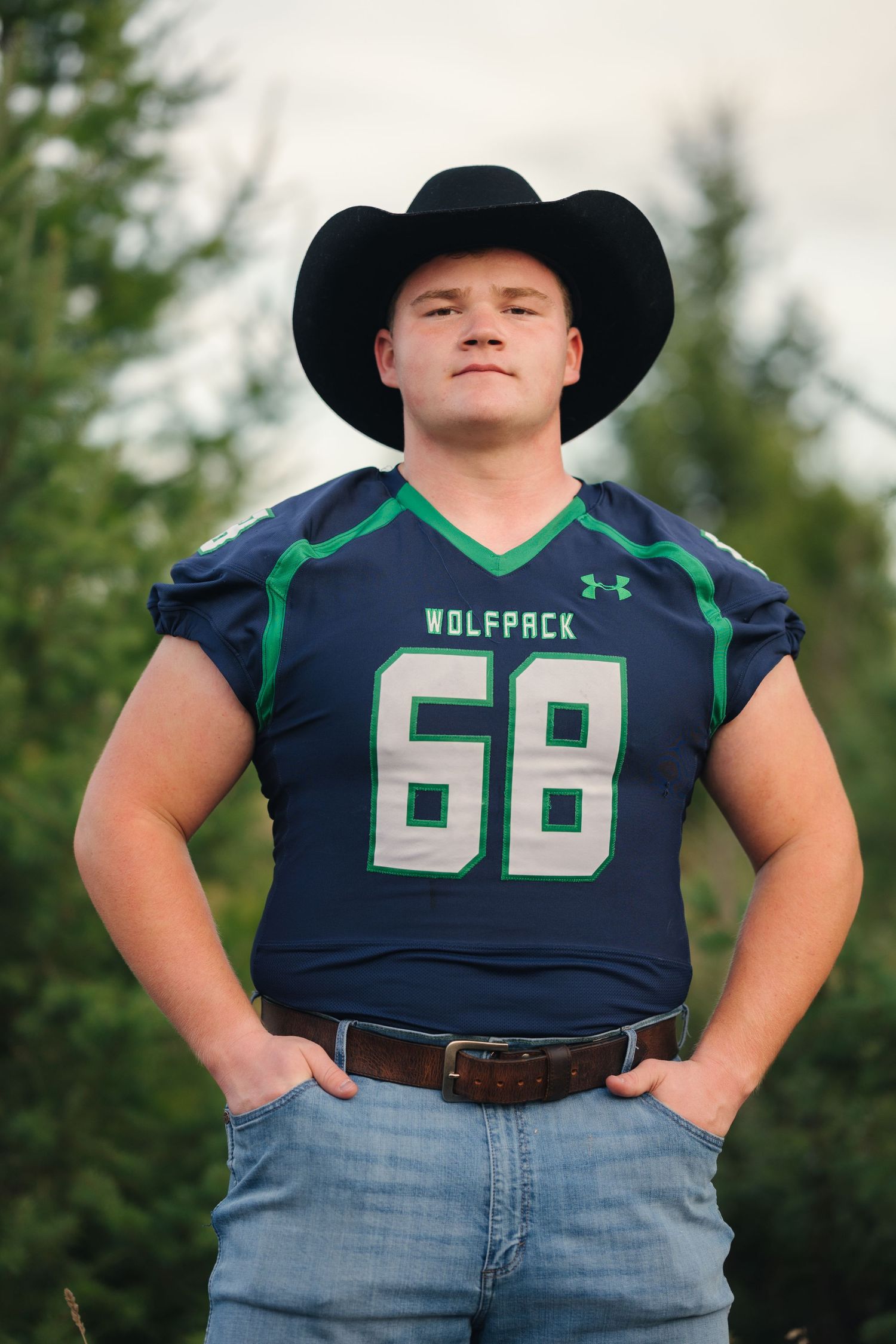 Youth portrait photography for Glacier High School
