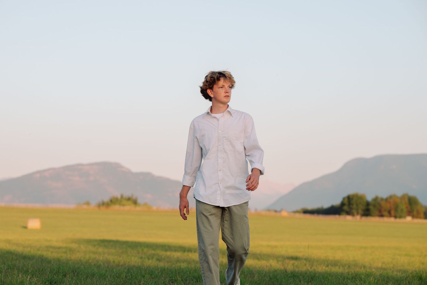Cinematic portrait photography in Montana