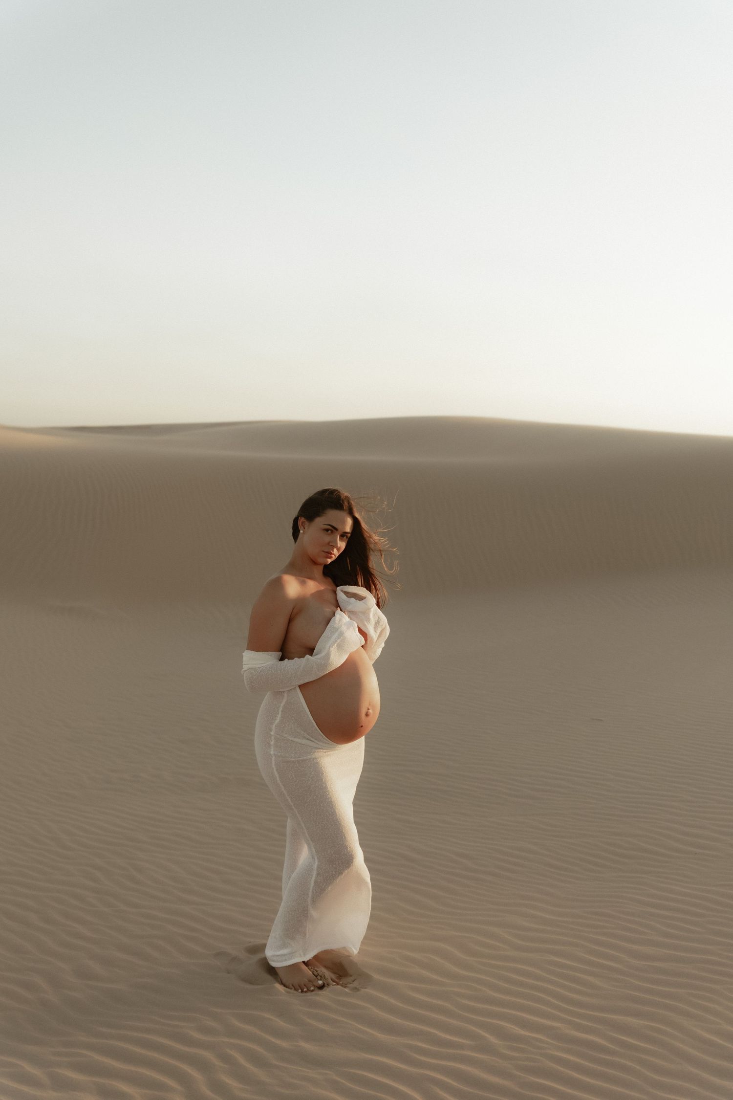 sand dunes maternity warm earthy grounded empowering natural colours