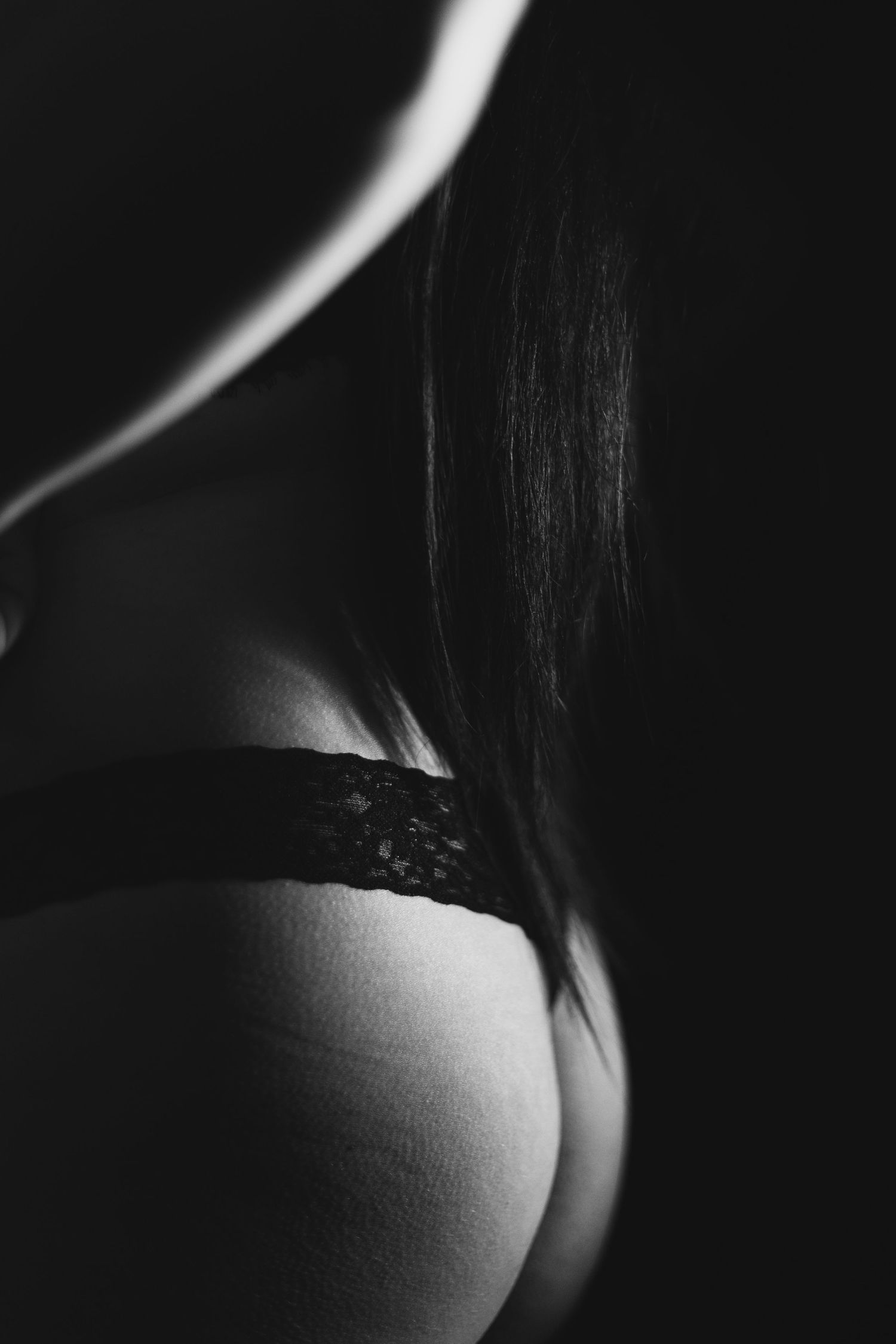 boudoir bakdel underkläder