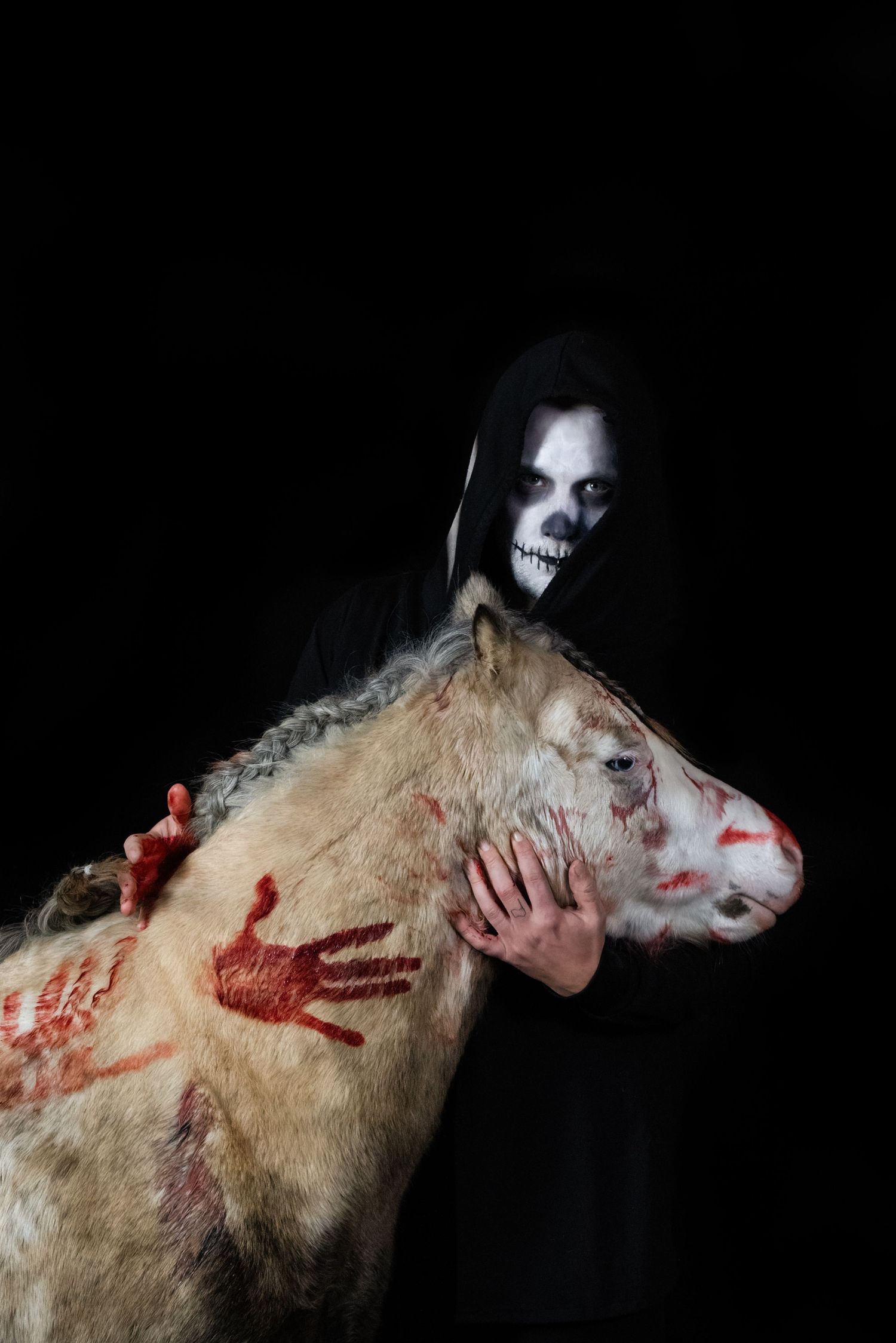 welsh hingst halloween blod döden