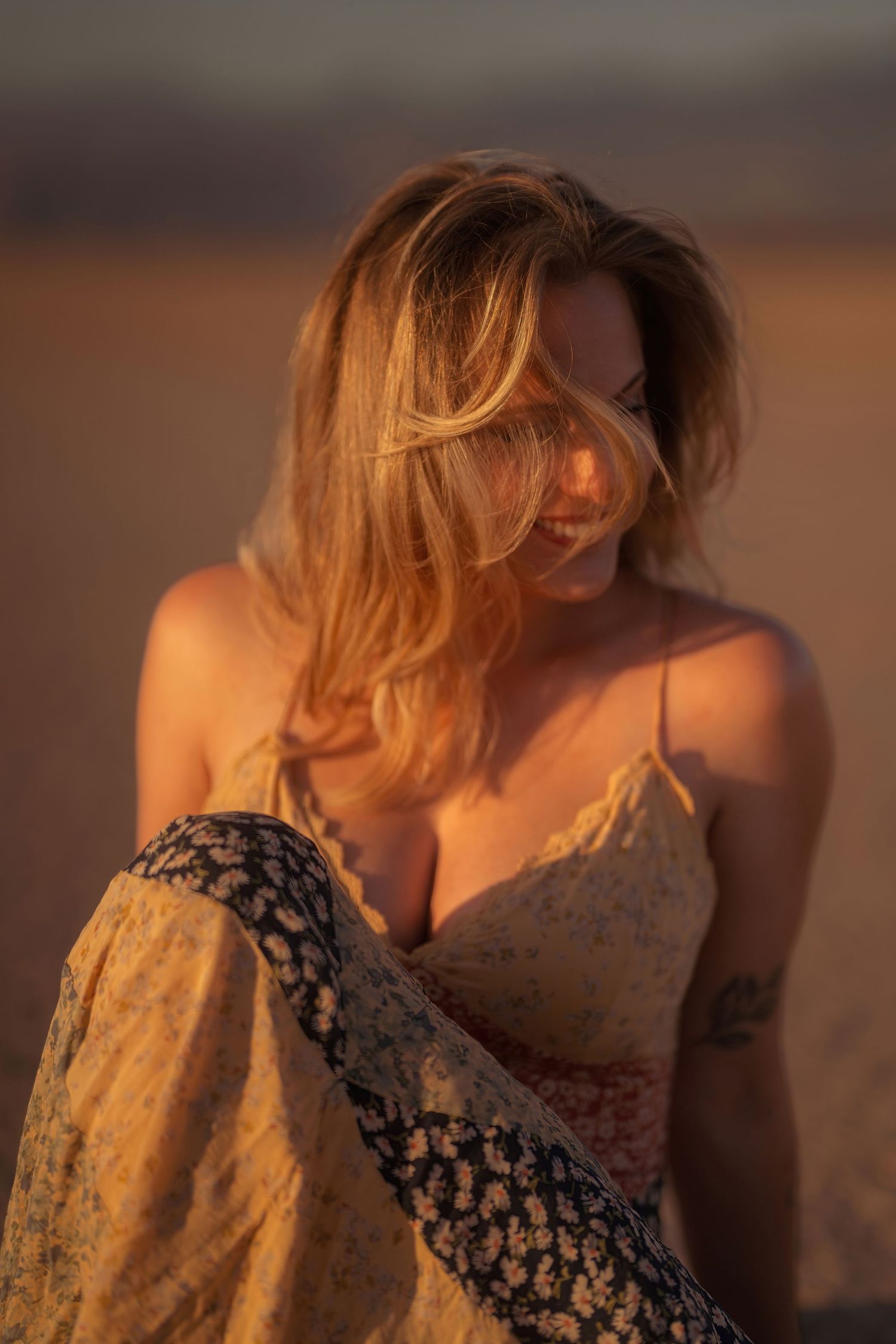 Fun outdoor portrait session with genuine emotion captured by Oasis Digital.