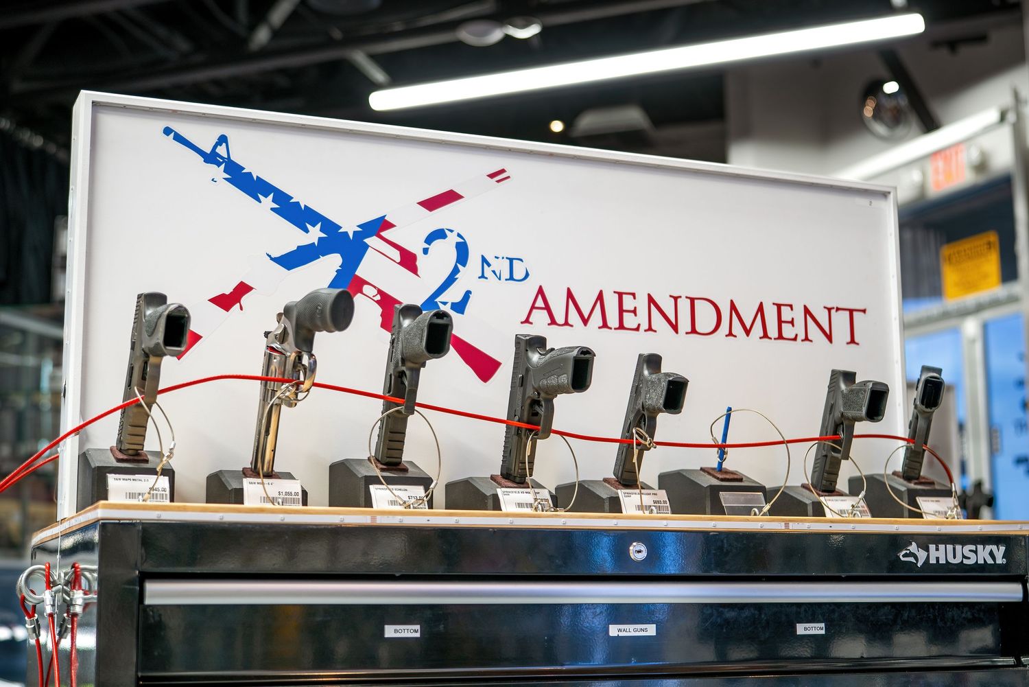 High-quality exterior and interior photos of a Pahrump Nevada gun shop and range captured for commercial use by Oasis Digital.