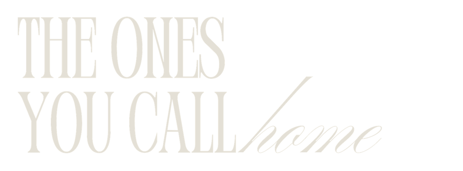 A monochromatic image shows text fragments with 'THE ONES' and 'YOU CALL' visible against a light background.