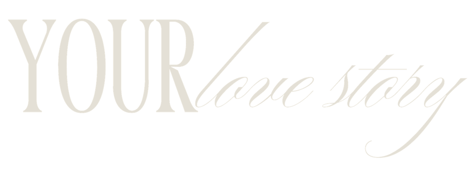 Elegant white text displaying 'YOUR' in all caps against a neutral background.