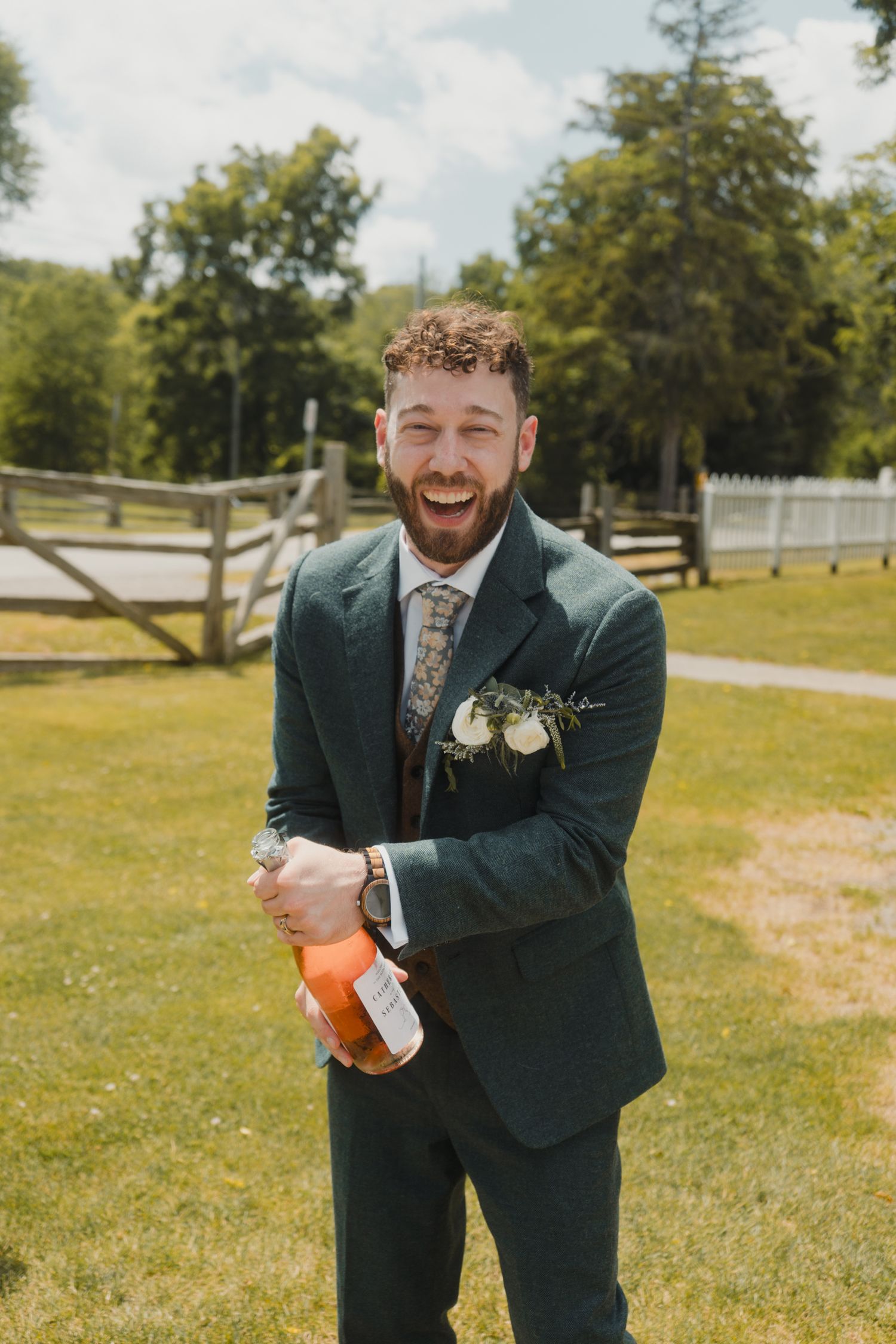 Cat and Seb, Niagara on the lake Ontario - Wedding photography by James Glac