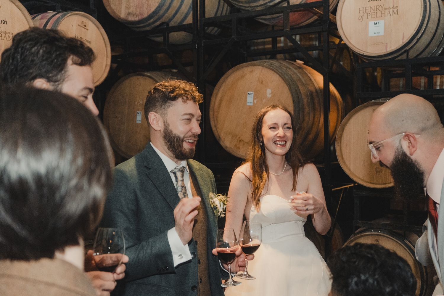 Cat and Seb, Niagara on the lake Ontario - Wedding photography by James Glac