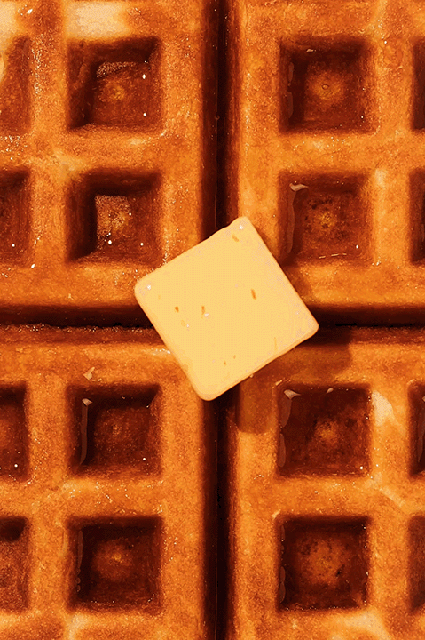 macro waffle gif, Sheridan College, James Glac Photography, Oakville, Ontario