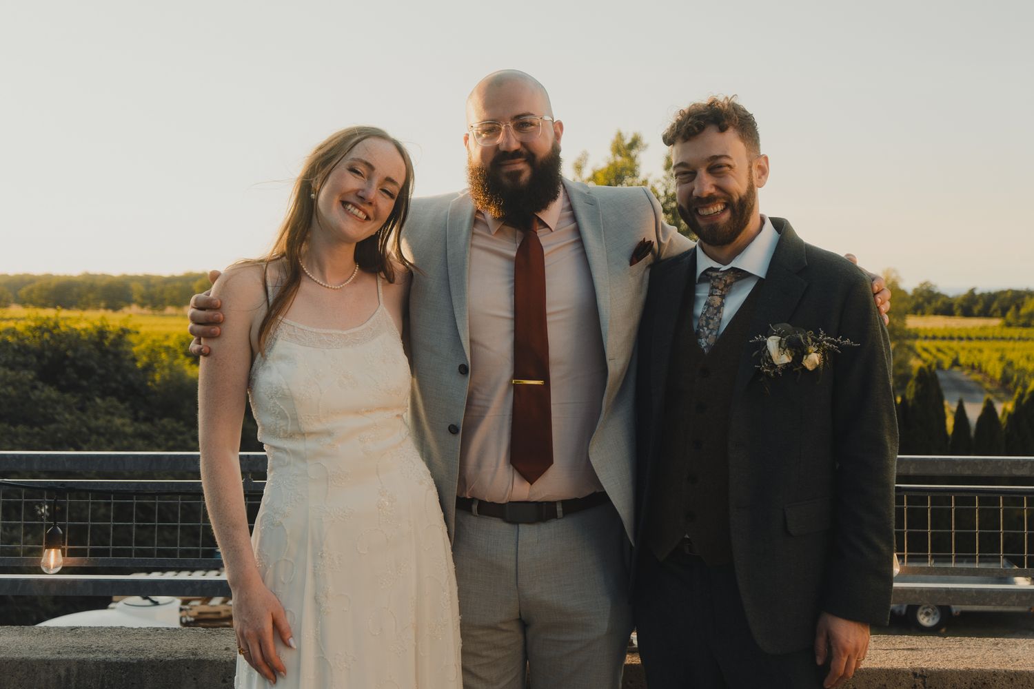Cat and Seb, Niagara on the lake Ontario - Wedding photography by James Glac