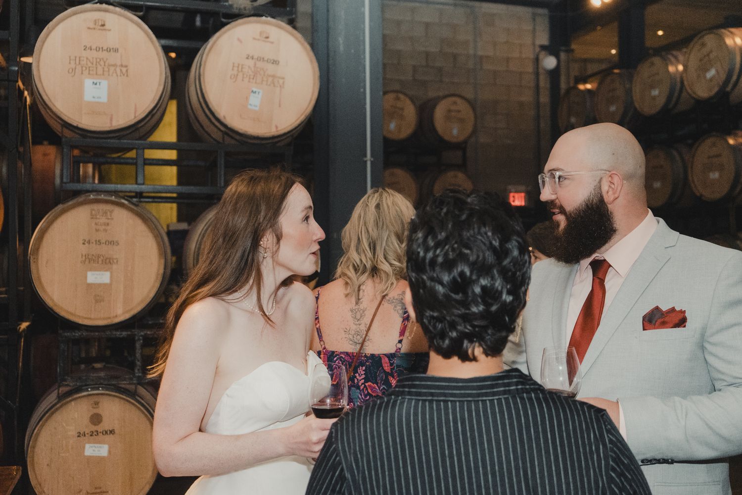 Cat and Seb, Niagara on the lake Ontario - Wedding photography by James Glac